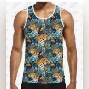 Men’s Tiger and Toucan Tank